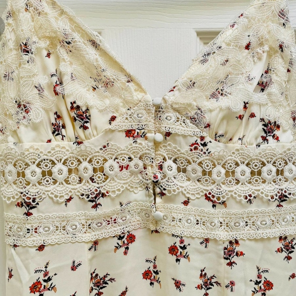 **1 Small Left**Free People Out & About Maxi Slip Dress - Picture 11 of 16